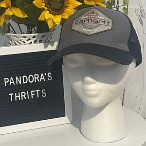 Carhartt Charcoal and Black Baseball Cap